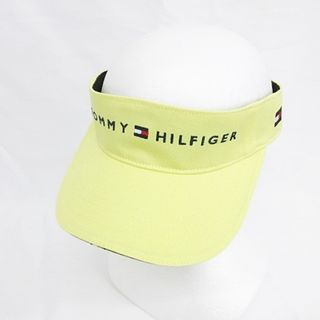 トミーヒルフィガー ゴルフ TOMMY HILFIGER サンバイザー イエロー