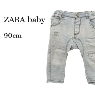 ザラキッズ(ZARA KIDS)の《ZARA baby》 ダメージデニム 74(パンツ)