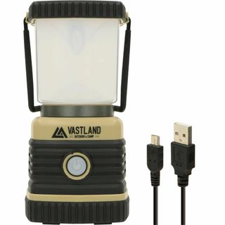 【色: タン】ヴァストランド VASTLAND LED ランタン 充電式 100(ライト/ランタン)