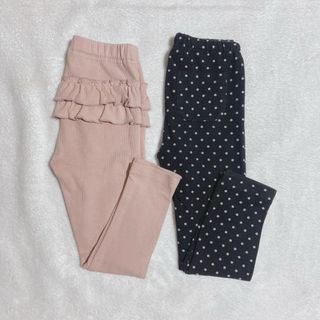 ユニクロ(UNIQLO)のレギンスパンツ　2枚セット♡110cm(パンツ/スパッツ)