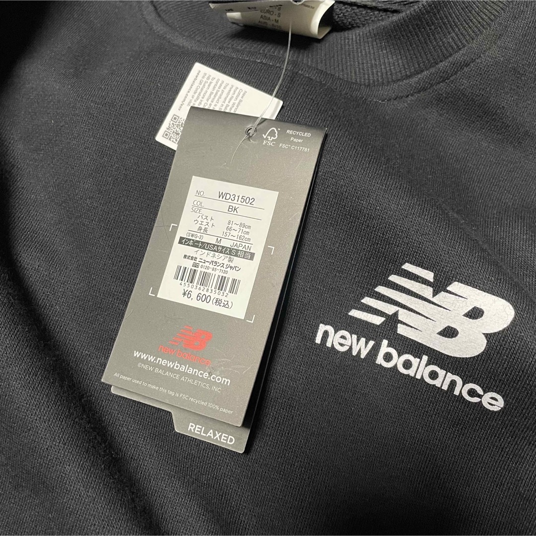 New Balance(ニューバランス)のnewbalance ワンピース  シャツ カジュアル シンプル スウェット レディースのワンピース(ひざ丈ワンピース)の商品写真