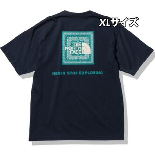 THE NORTH FACE - 【希少XLサイズ‼️】ノースフェイス バンダナ スクエアロゴ Tシャツ