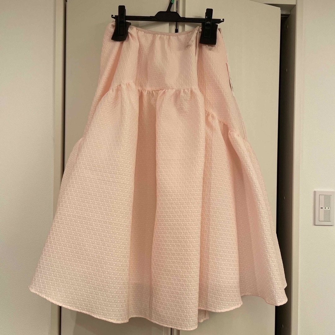 Drawer(ドゥロワー)のブルレア ジャガードスカート レディースのスカート(ロングスカート)の商品写真