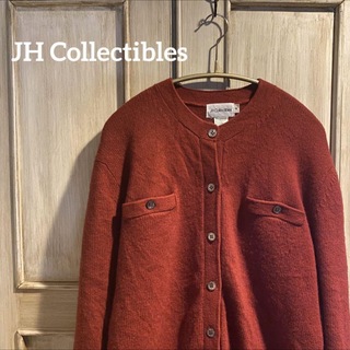 JH collectibles ロングカーディガン カシミヤ レッド Sサイズ(カーディガン)
