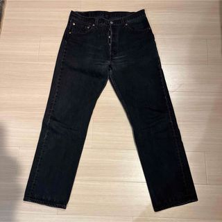 リーバイス(Levi's)の極上神サイズ Levi’s 501 0660 ブラックデニム 34 30 後染め(デニム/ジーンズ)