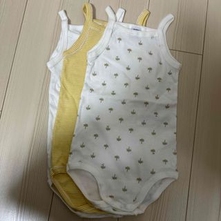 プチバトー(PETIT BATEAU)の【新品未使用】プチバトー　肌着　ボディ　キャミソール(下着)