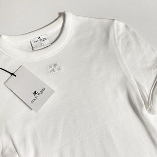 クレージュ(Courreges)のお値下げ⭐️ courreges クレージュ ロゴ Tシャツ M(Tシャツ(半袖/袖なし))