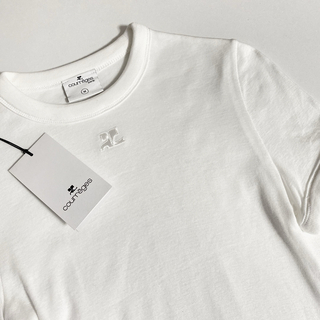 クレージュ(Courreges)のお値下げ⭐️courreges クレージュ ロゴ Tシャツ M(Tシャツ(半袖/袖なし))