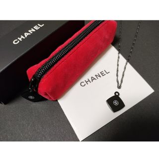 シャネル(CHANEL)のCHANEL　ノベルティ　ミニポーチ　リップケース　赤　パーツ(ポーチ)