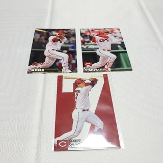 カルビー(カルビー)の【プロ野球チップス2024】広島東洋カープ「堂林翔太」＋おまけ(シングルカード)