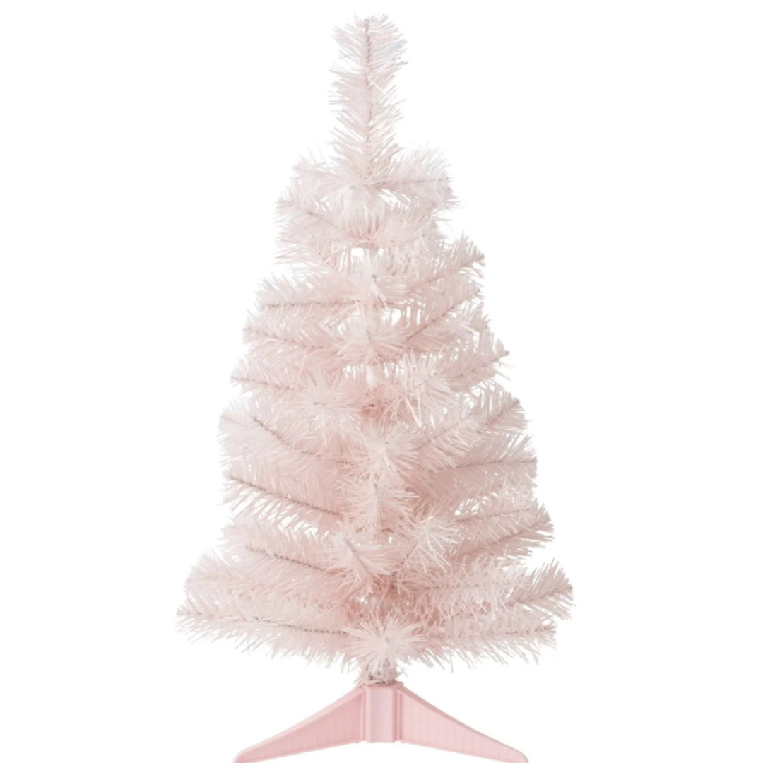 Francfranc(フランフラン)のFrancfranc クリスマスツリー ピンク ハンドメイドのインテリア/家具(インテリア雑貨)の商品写真