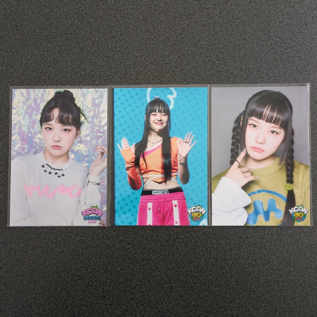 xg(エックスジー)のXG　ジュリア　KCON　生写真　JURIA　３枚 エンタメ/ホビーのタレントグッズ(アイドルグッズ)の商品写真