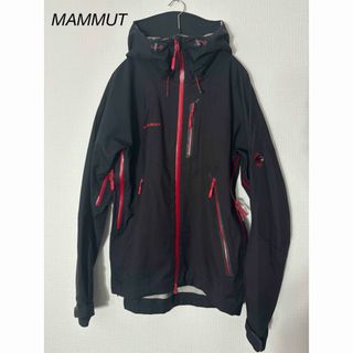 MAMMUT マウンテンパーカー　黒　赤