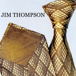 ジムトンプソン(Jim Thompson)のJIM THOMPSON ジムトンプソン　シルクネクタイ　高級　絹100% 総柄(ネクタイ)