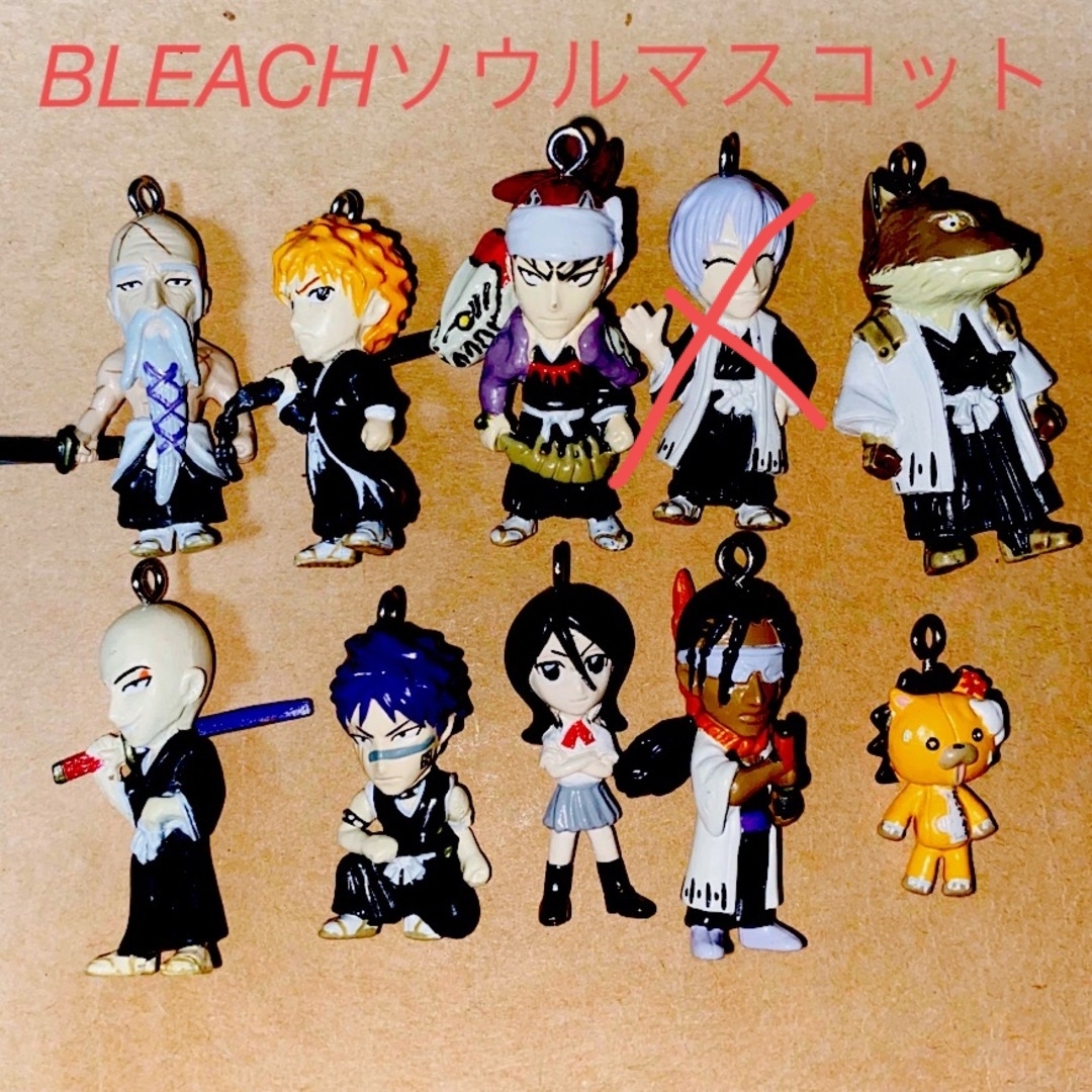 BANDAI(バンダイ)のBLEACH ストラップ　フィギュア エンタメ/ホビーのフィギュア(アニメ/ゲーム)の商品写真