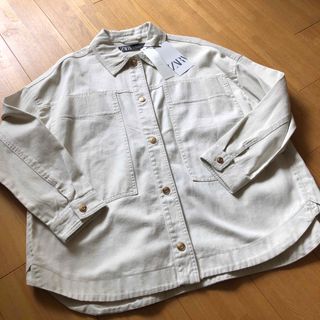 ザラ(ZARA)のZARA ジャケット　デニムシャツジャケット　ポケット　　新品タグ付き(Gジャン/デニムジャケット)