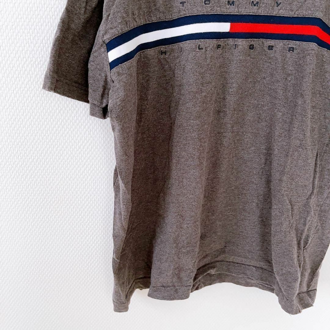 TOMMY HILFIGER(トミーヒルフィガー)の【トミーヒルフィガー】ロゴTシャツ（M）半袖シャツ ユニセックス コットン100 メンズのトップス(Tシャツ/カットソー(半袖/袖なし))の商品写真