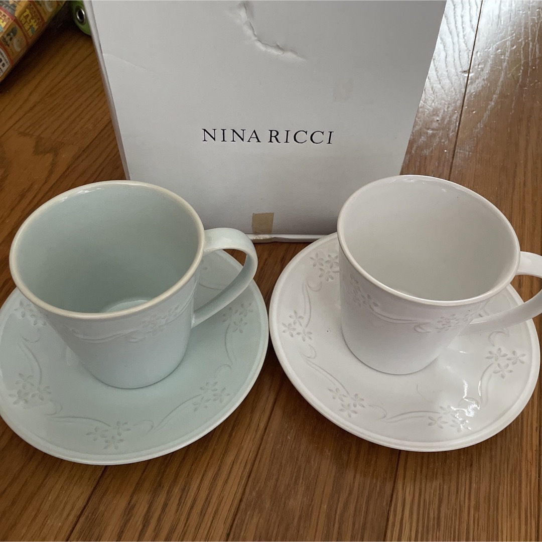 NINA RICCI(ニナリッチ)のnina ricci カップ　ソーサー インテリア/住まい/日用品のキッチン/食器(グラス/カップ)の商品写真