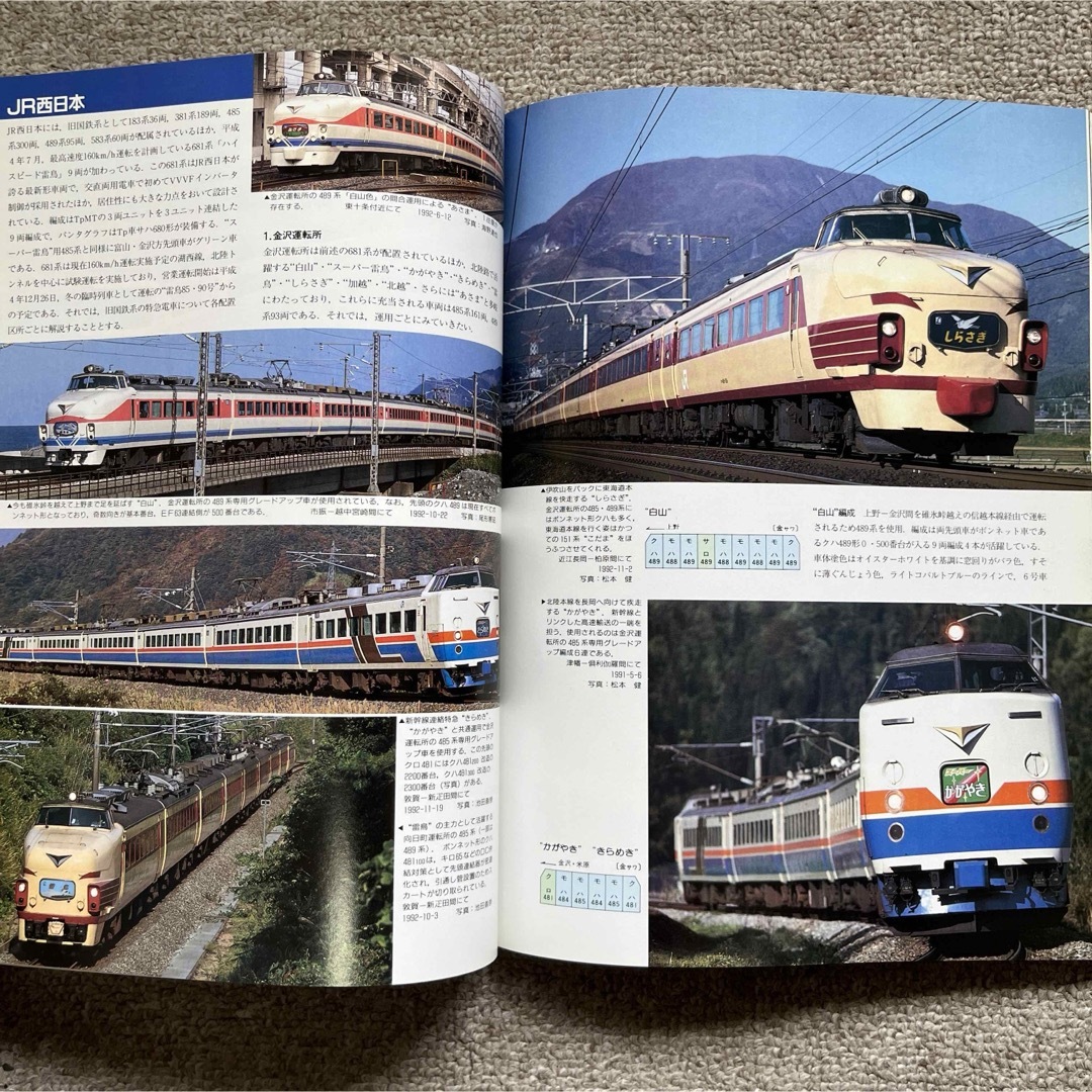 鉄道ファン　No.383　1993年3月号　特集：JR特急電車プロフィール'93 エンタメ/ホビーの雑誌(趣味/スポーツ)の商品写真