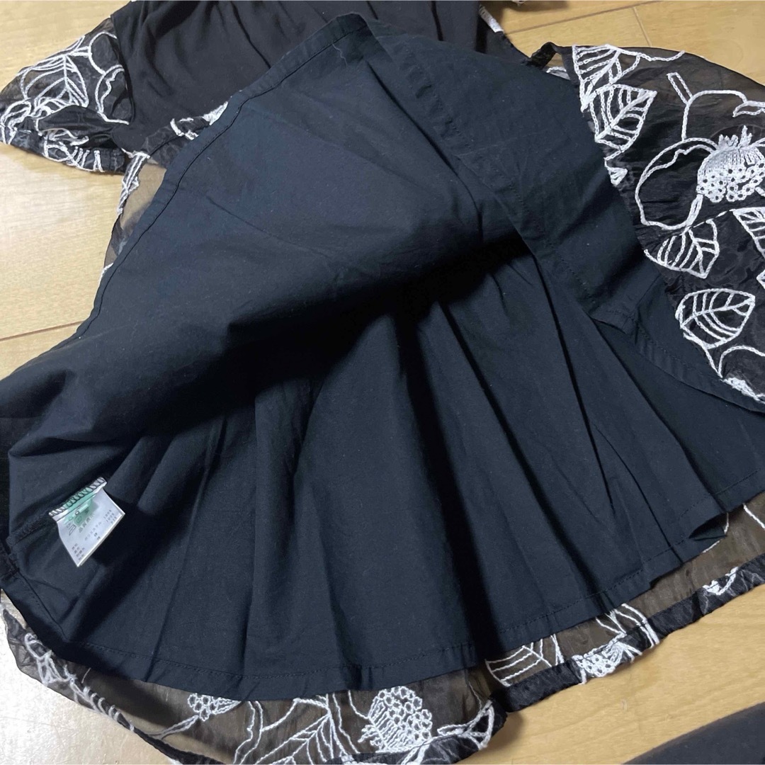 hakka kids(ハッカキッズ)のハッカキッズ　ワンピース　100 キッズ/ベビー/マタニティのキッズ服女の子用(90cm~)(ワンピース)の商品写真