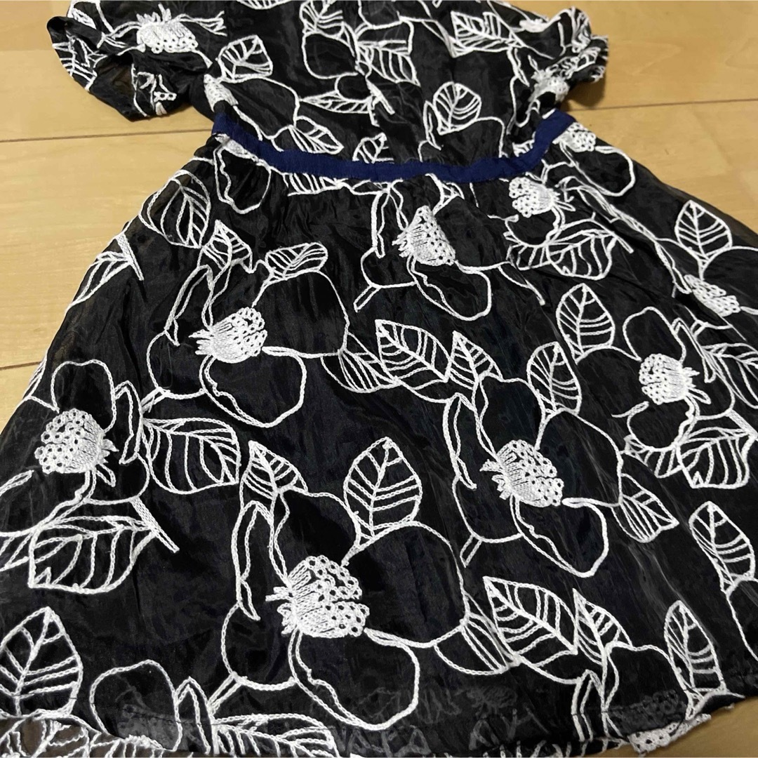 hakka kids(ハッカキッズ)のハッカキッズ　ワンピース　100 キッズ/ベビー/マタニティのキッズ服女の子用(90cm~)(ワンピース)の商品写真