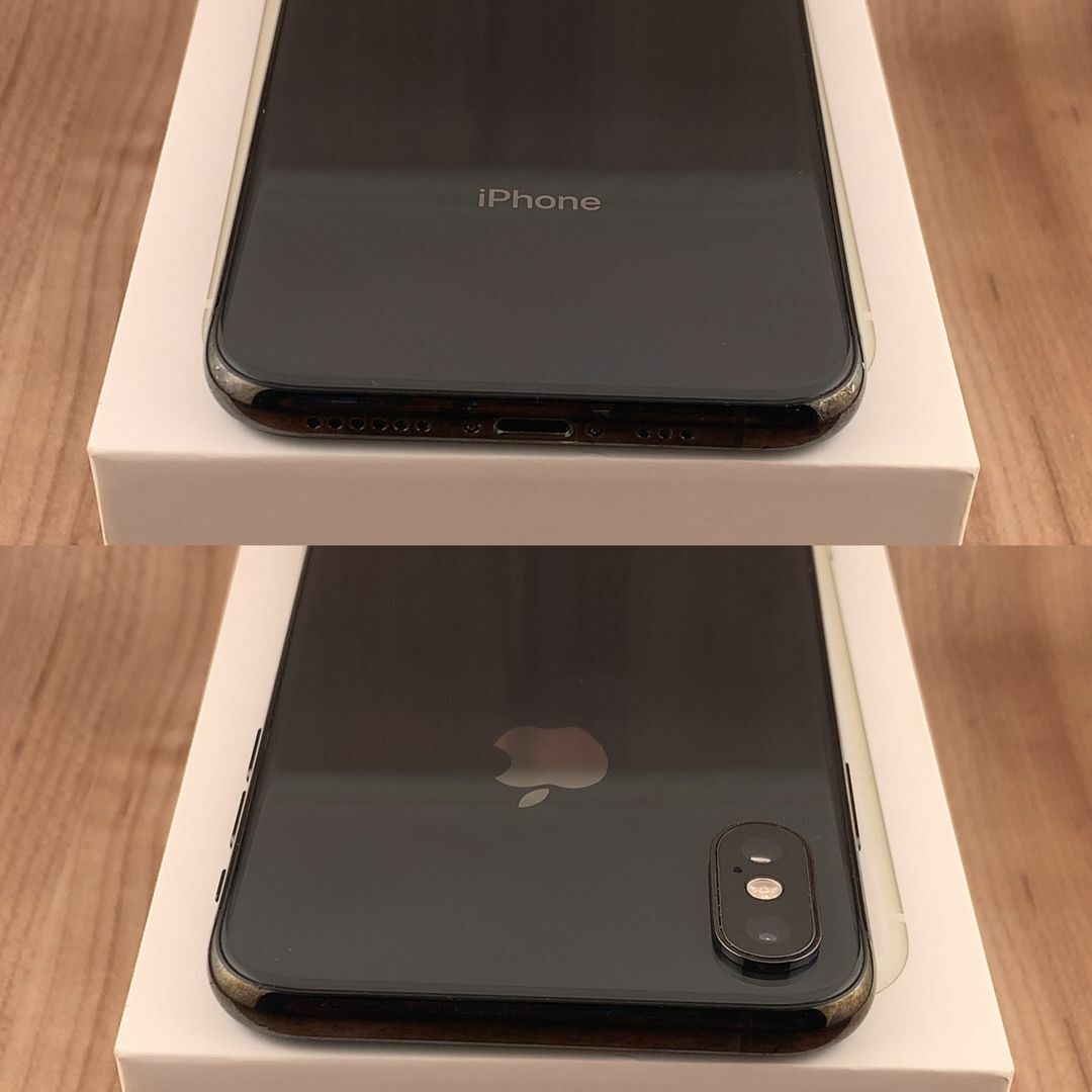 iPhone(アイフォーン)の50iPhone Xs Space Gray 256 GB SIMフリー スマホ/家電/カメラのスマートフォン/携帯電話(スマートフォン本体)の商品写真