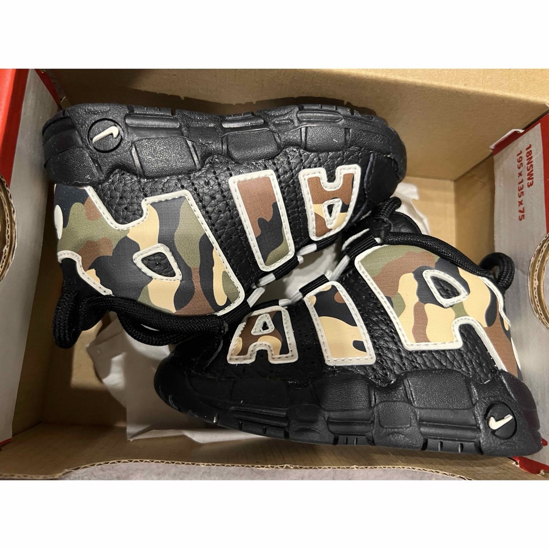 NIKE(ナイキ)のNIKE AIR MORE UPTEMPO モアテンベビー　ナイキベビー キッズ/ベビー/マタニティのベビー靴/シューズ(~14cm)(スニーカー)の商品写真