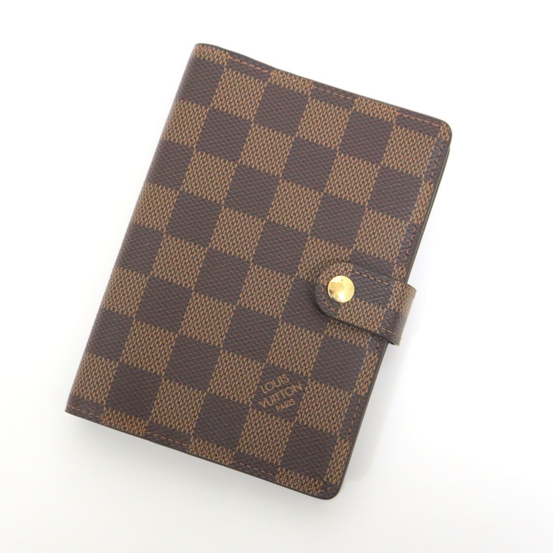 LOUIS VUITTON(ルイヴィトン)の【LOUIS VUITTON】ルイヴィトン アジェンダPM 6連手帳カバー ダミエ R20700 RFID/kt10273md メンズのファッション小物(手帳)の商品写真