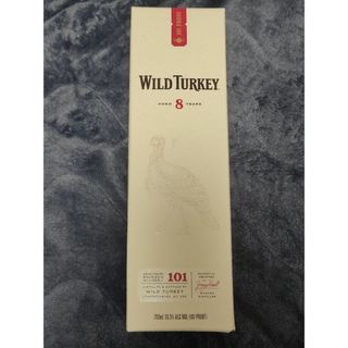 ワイルドターキー(ワイルドターキー)の【新品未開封】ワイルドターキー 8年   WILD TURKEY(ウイスキー)