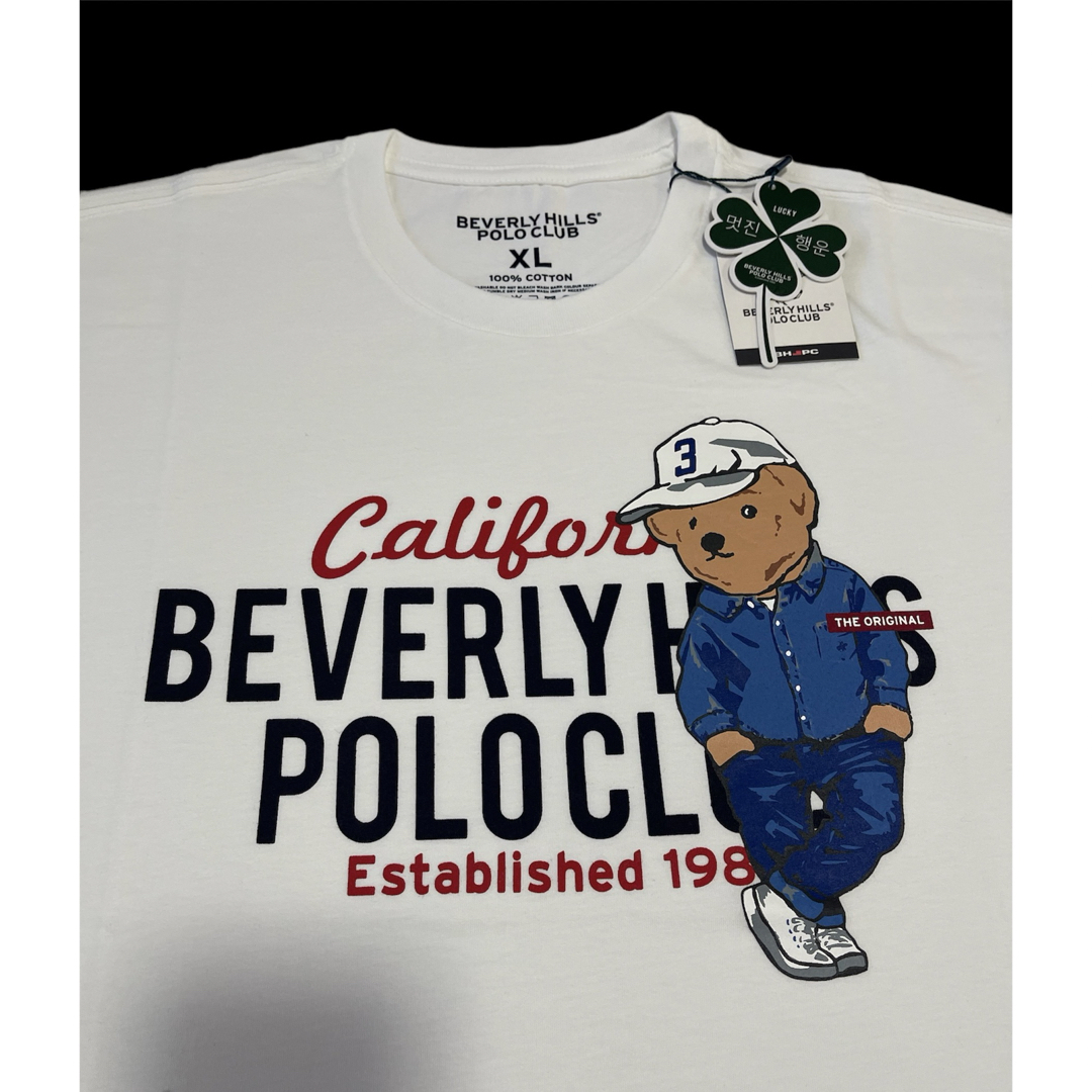 BEVERLY HILLS POLO CLUB（BHPC）(ビバリーヒルズポロクラブ)の半袖　Tシャツ　ポロベア　ビバリーヒルズ　POLO CLUB polo club レディースのトップス(Tシャツ(半袖/袖なし))の商品写真