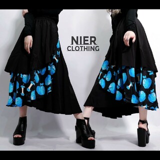 NieR ORIGINAL FLARE SKIRT【青林檎】