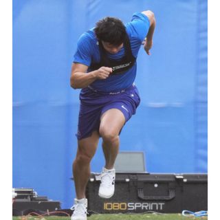 ナイキ(NIKE)の海外Mサイズ：ドジャース　オーセンティック　ショートパンツ　大谷翔平選手着用(ショートパンツ)