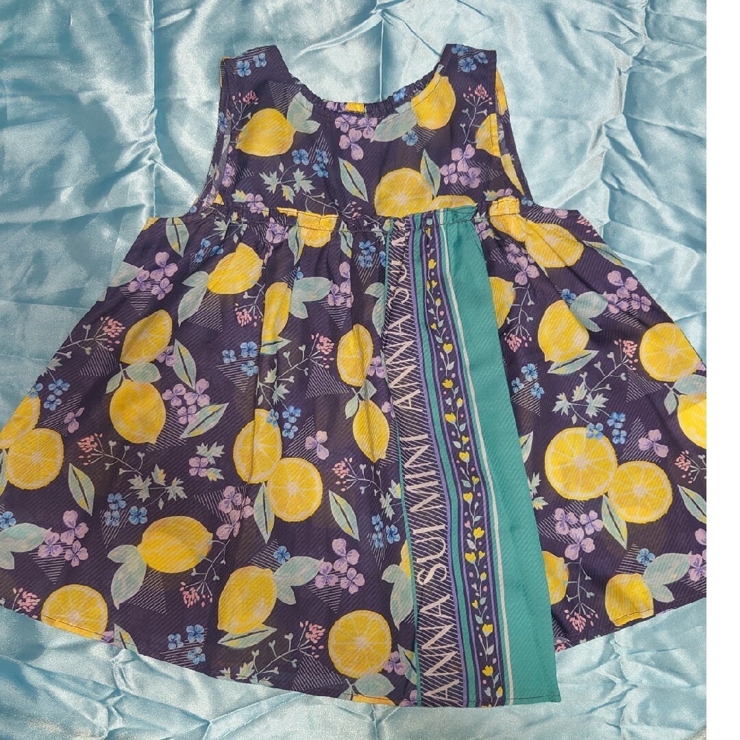 ANNA SUI mini(アナスイミニ)のアナスイミニ　レモン　M キッズ/ベビー/マタニティのキッズ服女の子用(90cm~)(Tシャツ/カットソー)の商品写真
