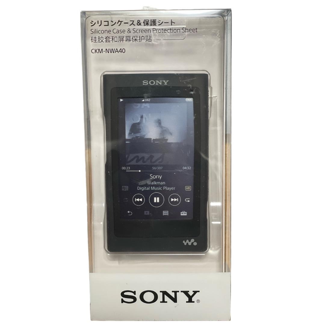 SONY(ソニー)のソニー ウォークマン CKM-NWA40シリーズ　 専用シリコンケース スマホ/家電/カメラのオーディオ機器(その他)の商品写真