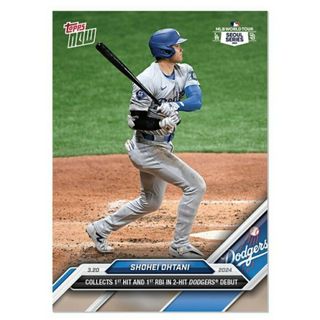 ❇️大谷翔平 ロサンゼルス・ドジャース開幕戦 2024 topps NOW