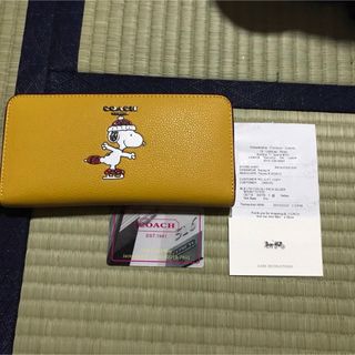 コーチ(COACH)のCOACHスヌーピー長財布(財布)