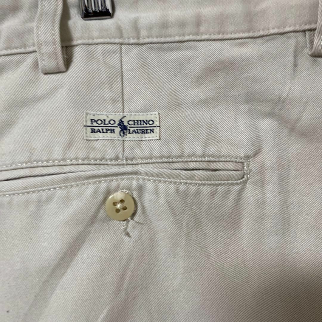 POLO RALPH LAUREN(ポロラルフローレン)のポロラルフローレン メンズ ハーフ パンツ ロゴ 2XL USA古着 90s メンズのパンツ(ショートパンツ)の商品写真