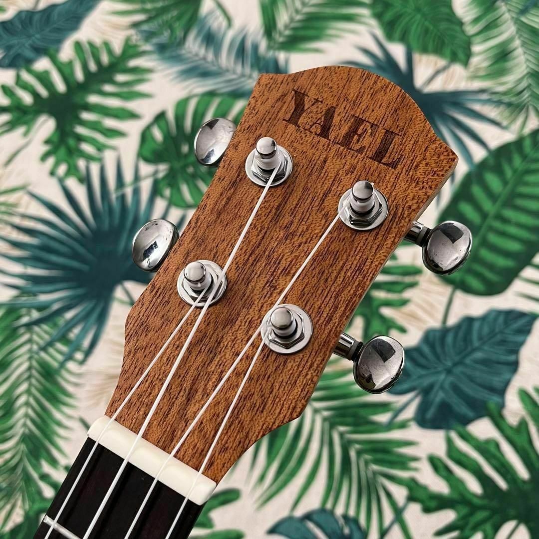 【YAEL Ukulele】スプルース&マホガニーのエレキ・テナーウクレレ 楽器のウクレレ(テナーウクレレ)の商品写真