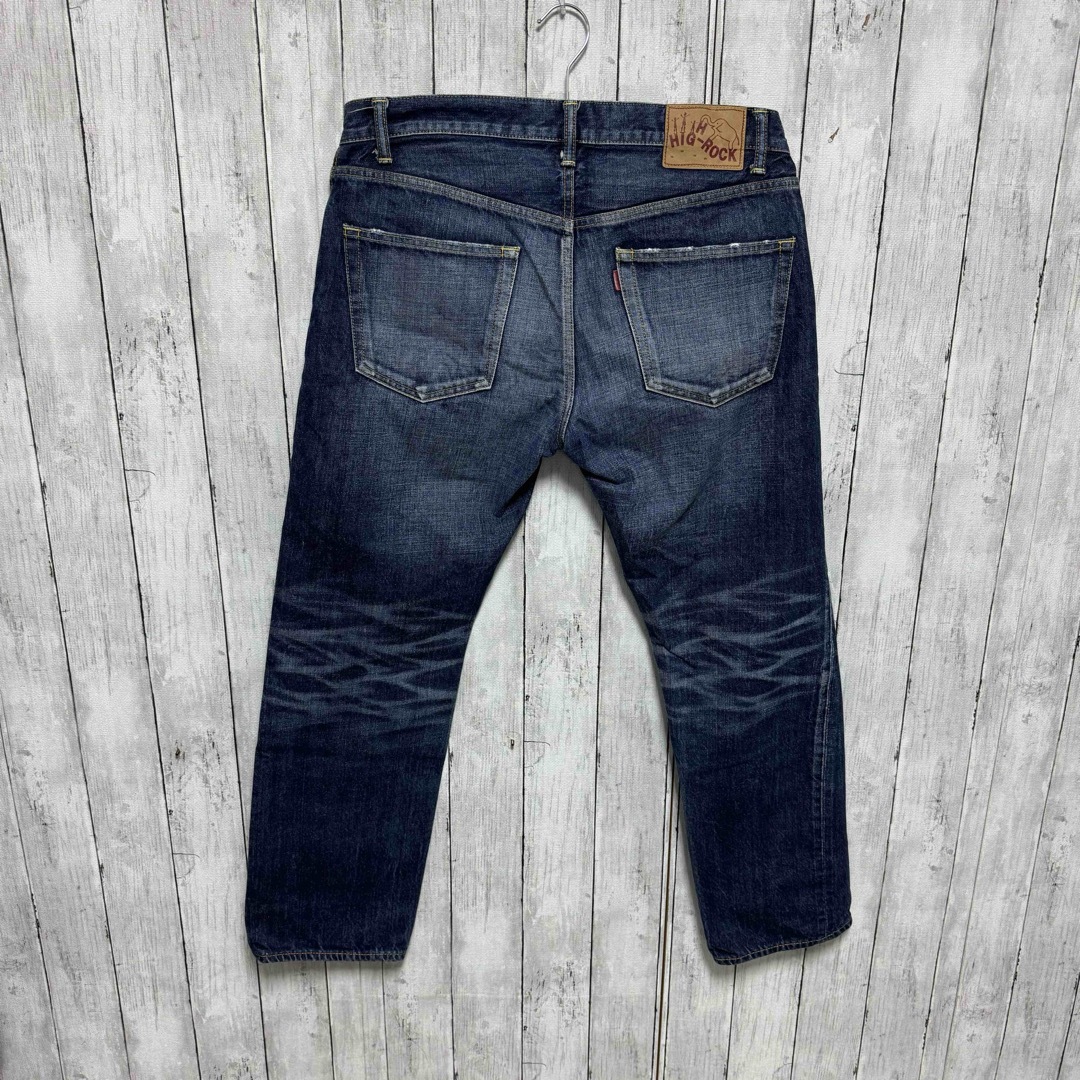 HIGH ROCK ウォッシュ加工デニム!ヒゲ、ハチノス!雰囲気◎の HIGH ROCK ウォッシュ加工デニム!ヒゲ、ハチノス!雰囲気◎の