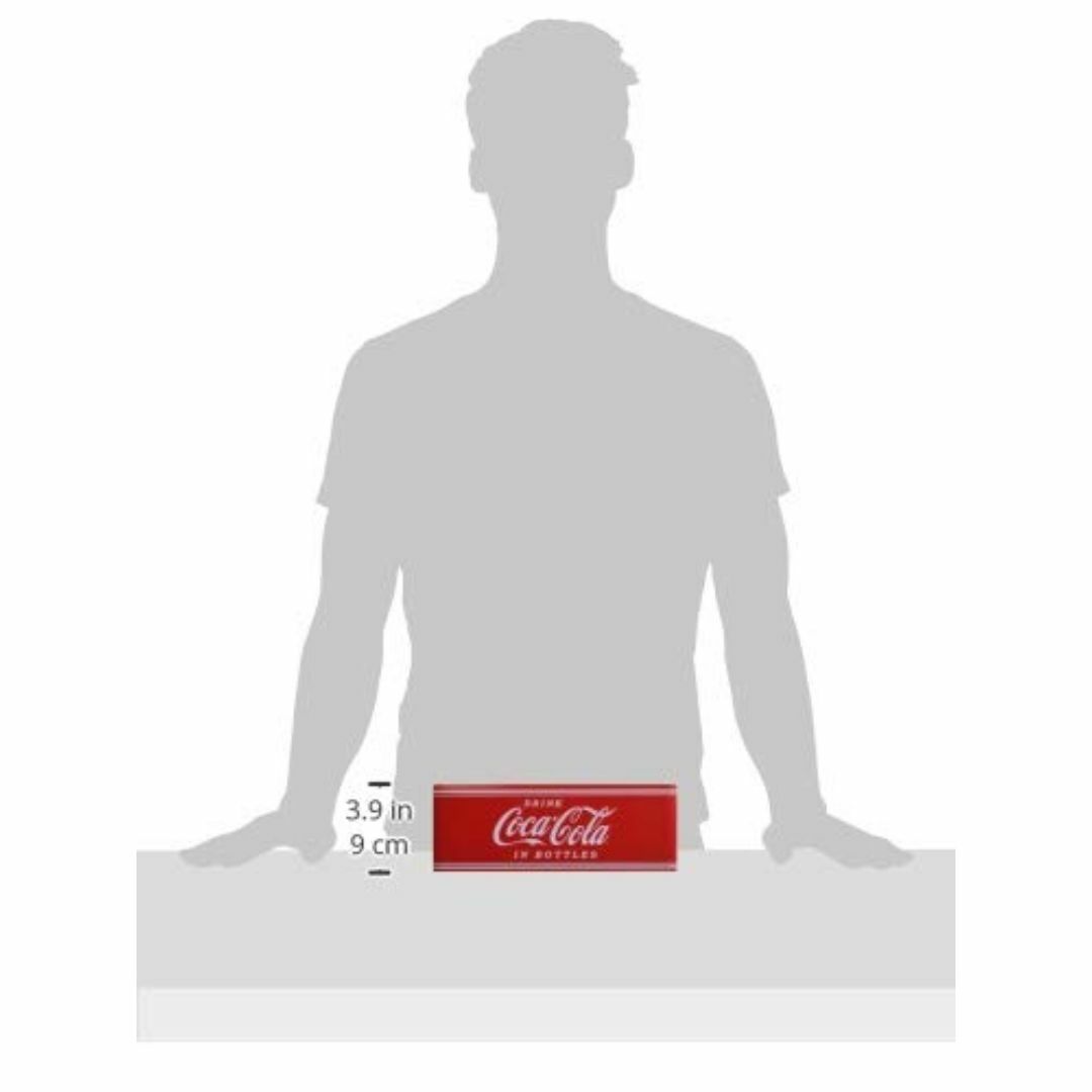 コカコーラ(Coca Cola) ティッシュケース・ホルダー 赤 9×26×13 インテリア/住まい/日用品のインテリア小物(ティッシュボックス)の商品写真