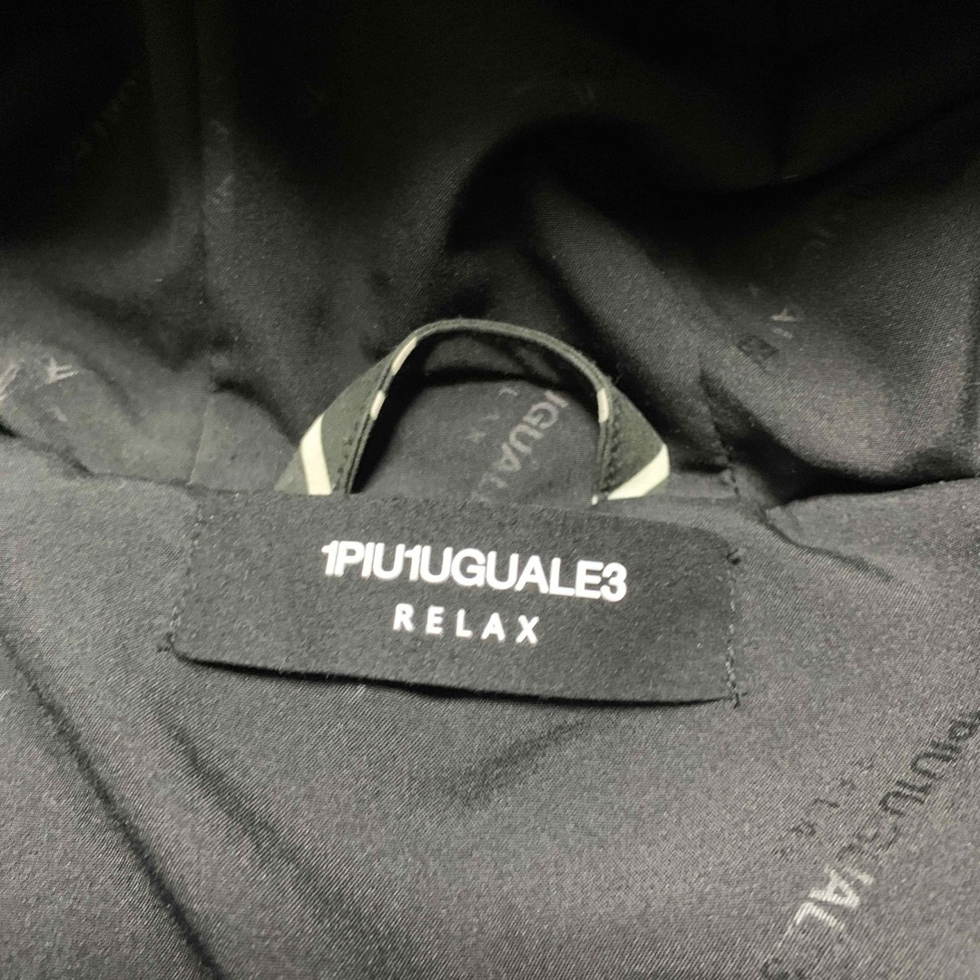 1piu1uguale3(ウノピゥウノウグァーレトレ)の1PIU1UGUALE3 RELAX ダウンジャケット　総柄　ビッグロボ メンズのジャケット/アウター(ダウンジャケット)の商品写真