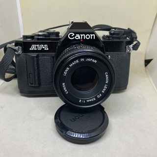 キヤノン(Canon)のCanon AV-1とFD 50mm F2のセット動作品になります。(フィルムカメラ)