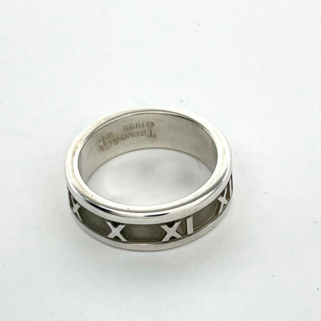 Tiffany & Co.(ティファニー)の研磨仕上げ済 11号 ティファニー アトラスリング シルバー 指輪 ローマ数字 レディースのアクセサリー(リング(指輪))の商品写真