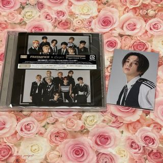 ファンタスティックスフロムエグザイルトライブ(FANTASTICS from EXILE TRIBE)のPeppermint Yum CD通常盤+八木勇征外付け先着特典白黒トレカ(アイドルグッズ)