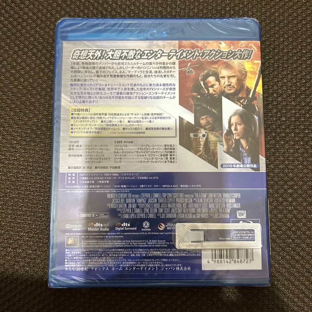 特攻野郎Aチーム　THE　MOVIE＜無敵バージョン＞ Blu-ray エンタメ/ホビーのDVD/ブルーレイ(外国映画)の商品写真