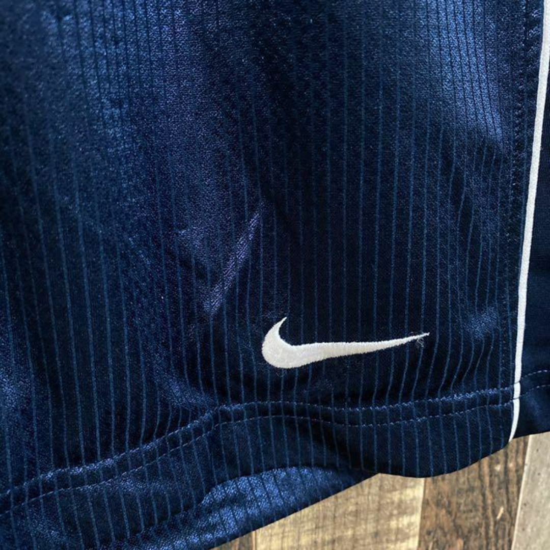 NIKE(ナイキ)のナイキ バスケットボール バスパン ハーフ パンツ ストリート USA古着 ロゴ メンズのパンツ(ショートパンツ)の商品写真