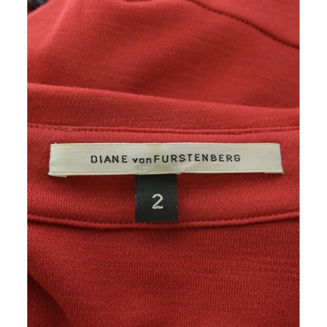 DIANE von FURSTENBERG(ダイアンフォンファステンバーグ)のDIANE von FURSTENBERG ワンピース 2(M位) 赤 【古着】【中古】 レディースのワンピース(ひざ丈ワンピース)の商品写真