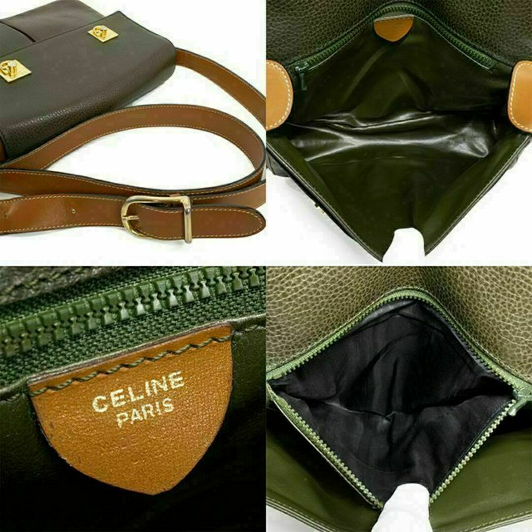 celine(セリーヌ)の【全額返金保証・送料無料】オールドセリーヌのショルダーバッグ・正規品・斜め掛け レディースのバッグ(ショルダーバッグ)の商品写真