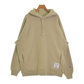 MILK FED ミルクフェド パーカー M ベージュ 【古着】【中古】(パーカー)