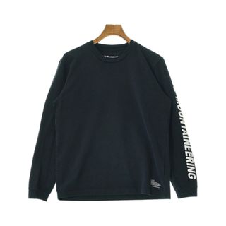 ホワイトマウンテニアリング(WHITE MOUNTAINEERING)のWhite Mountaineering Tシャツ・カットソー 1(M位) 黒 【古着】【中古】(Tシャツ/カットソー(半袖/袖なし))